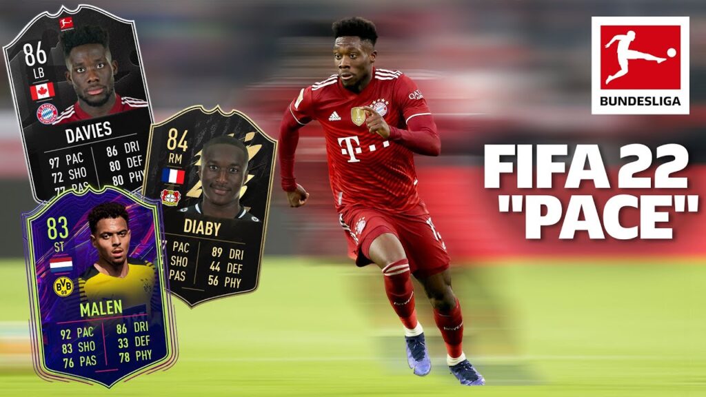 Top PACE in FIFA 22 • Alphonso Davies, Diaby or … ? Top PACE in FIFA 22 • Alphonso Davies, Diaby or ... ?