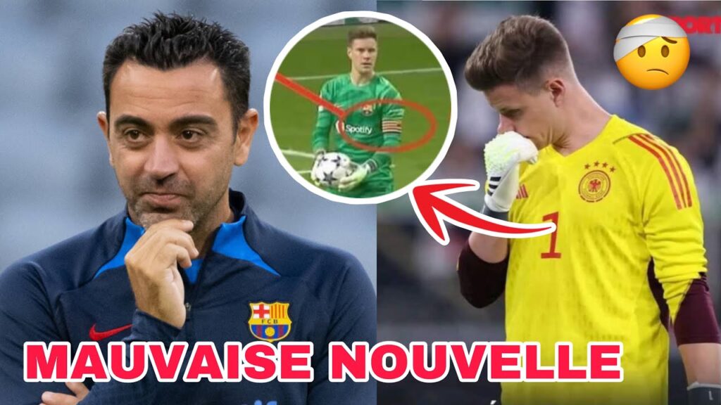 TER STEGEN est blessé et retourne à Barcelone : Aliou Cissé fait le point sur les blessures de l'é