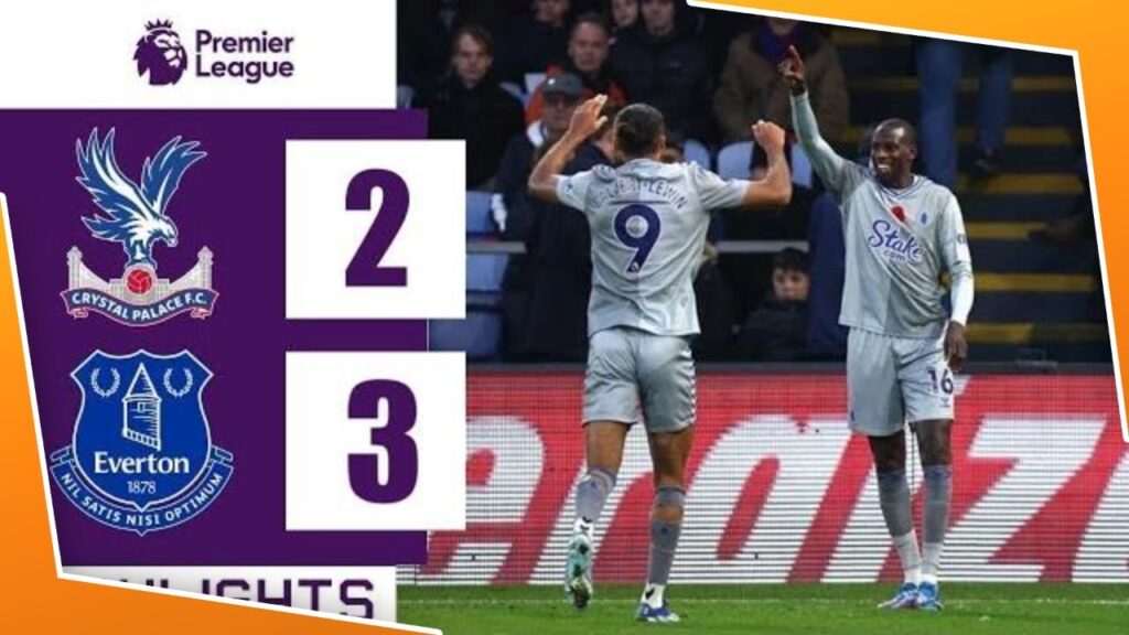 Crystal Palace 2-3 Everton, Idrissa Gueye heroics propels Everton to enthralling win over Crystal