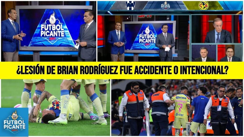 BRIAN RODRÍGUEZ LESIÓN. Picante REVISA si hay elementos para sancionar a GALLARDO | Futbol Picante