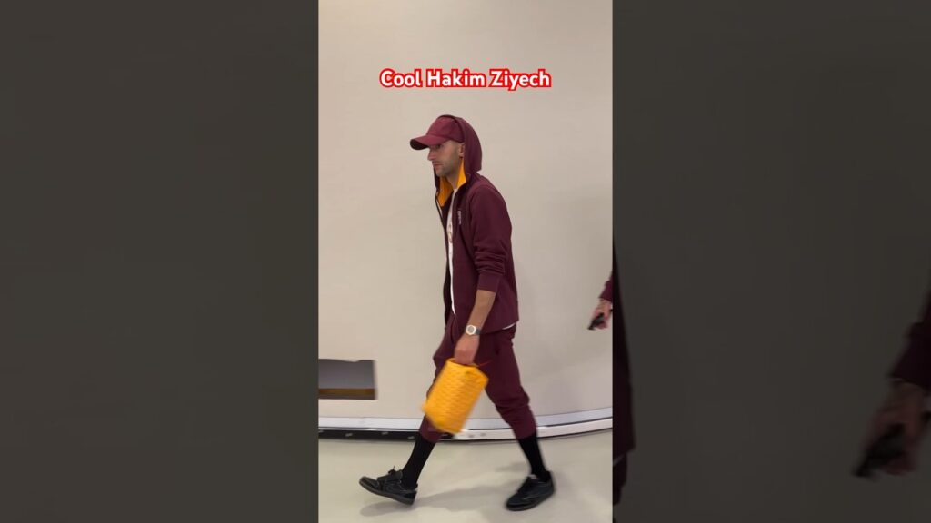 Hakim Ziyech nadir pozlarından birini verdi