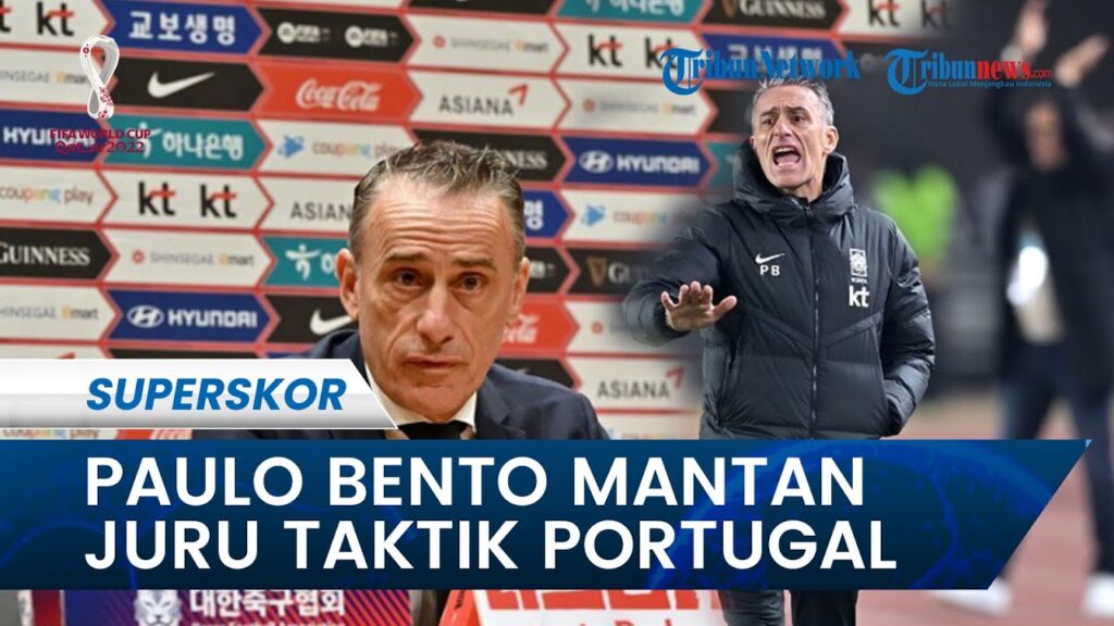 Paulo Bento, Pelatih Timnas Korea Selatan di Piala Dunia 2022 Ternyata Mantan Juru Taktik Portugal
