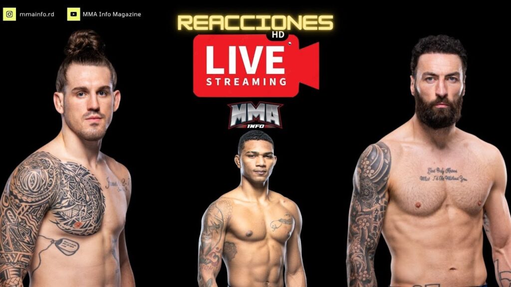 UFC EN VIVO. MICHAEL MORALES. BRENDAN ALLEN VS PAUL CRAIG.. REACCIONES UFC