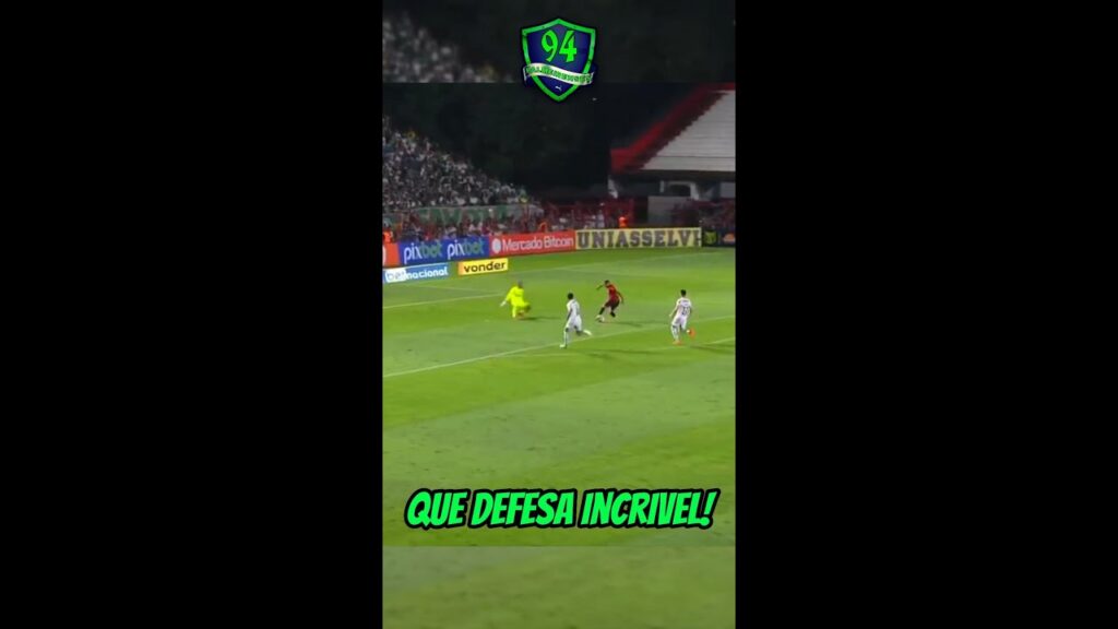 Defesa absurda de weverton no mano a mano #palmeiras