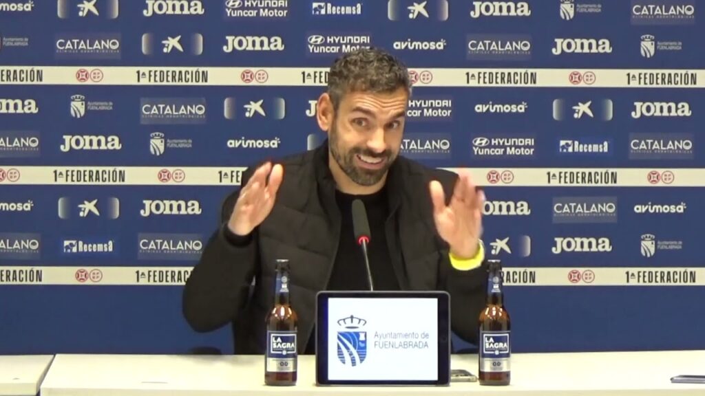 Rueda de prensa Carlos Martínez #FuenlaOsasunaB