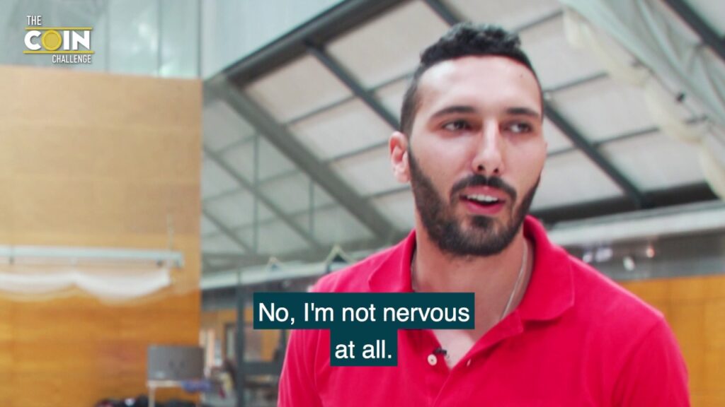 Coin Challenge with Alaeldin and Mohamed of Egypt