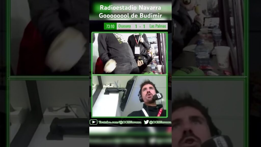 Gol de Budimir | Osasuna 1-1 Las Palmas