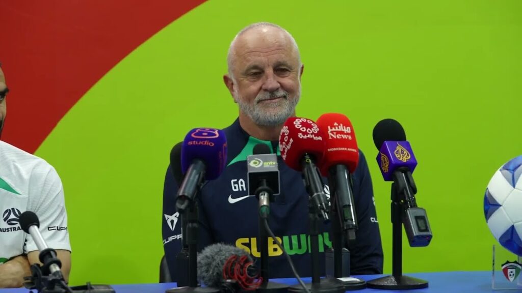 Graham Arnold & Aziz Behich | Pre-Match Press Conference | Palestine v Australia World Cup Qualifier