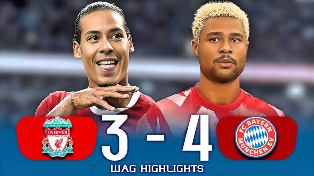 Liverpool 3 – 4 Bayern Munich | All goals & Extended Highlights Liverpool 3 - 4 Bayern Munich | All goals & Extended Highlights