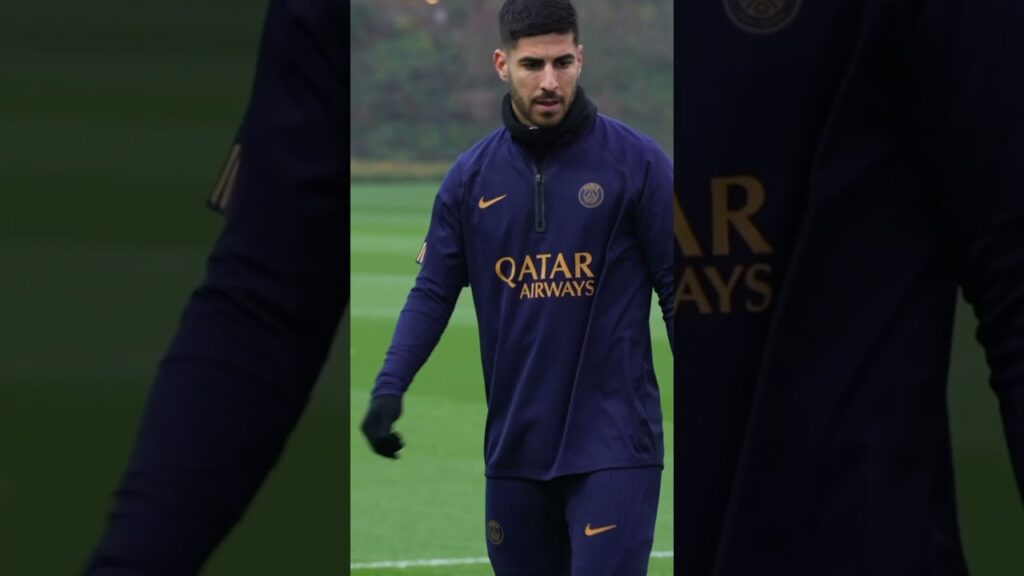 ⚽️🎥 Train with Marco Asensio! 🔴🔵⚽️🎥 À l’entraînement avec Marco Asensio ! 🔴🔵