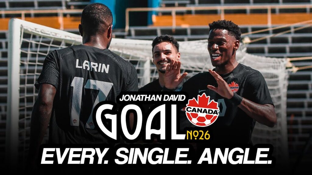 EVERY. SINGLE. ANGLE. of Jonathan David & Cyle Larin's 1-2 punch 🇨🇦