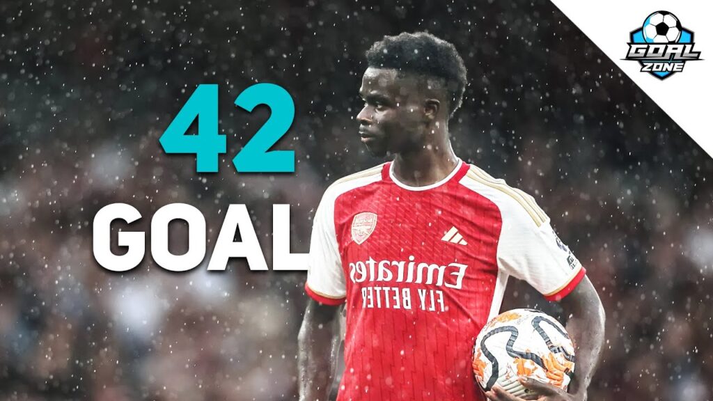 Bukayo Saka - All 42 Goals for Arsenal So Far