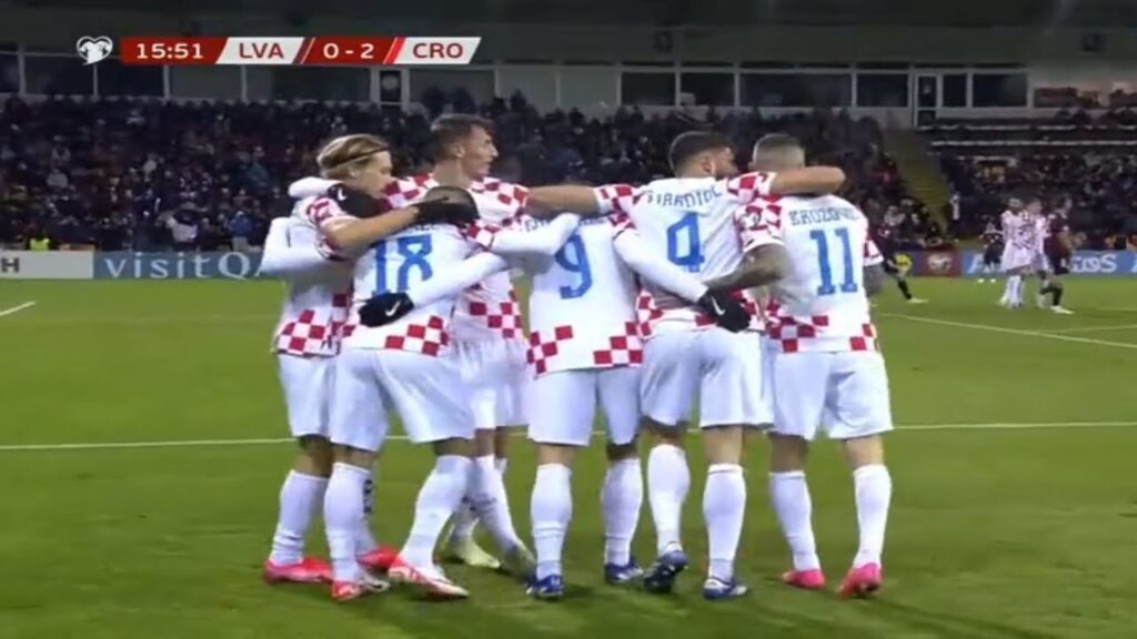 Andrej Kramaric Goal ⚽,Latvia Vs Croatia (0-2) All Goals And Extended Highlighst