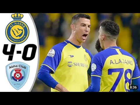 Al Nassr vs Abha 4-0 - All Goals & Highlights - 2023