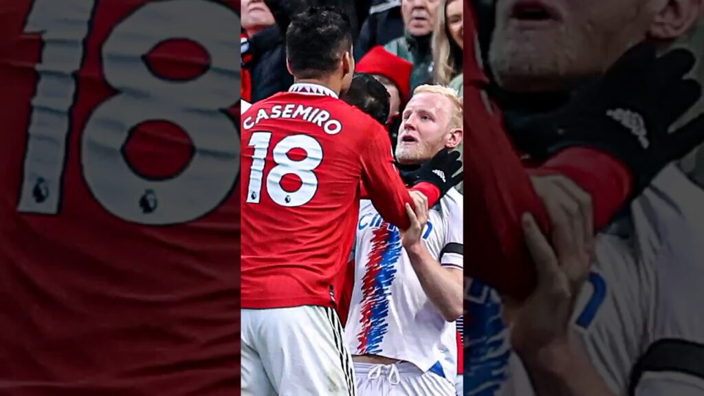 casemiro red card vs crystal palace