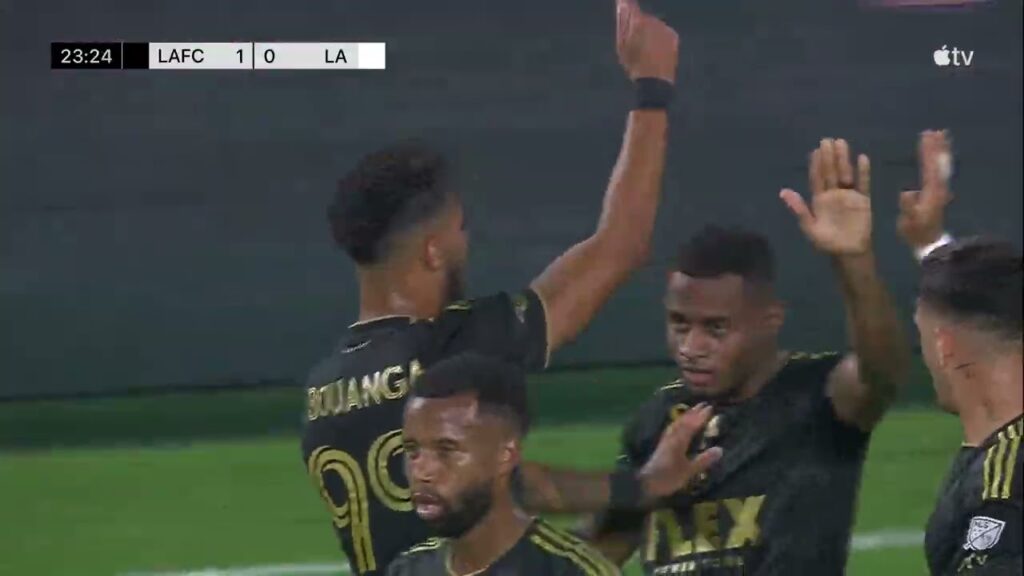 ASISTENCIA DE GOL DEL ECUATORIANO DIEGO PALACIO EN EL LAFC VS LA GALAXY