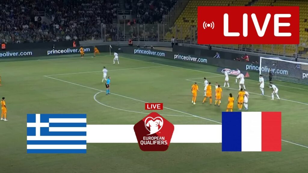 Greece vs France LIVE | UEFA Euro 2024 Qualifiers | Match LIVE Today!