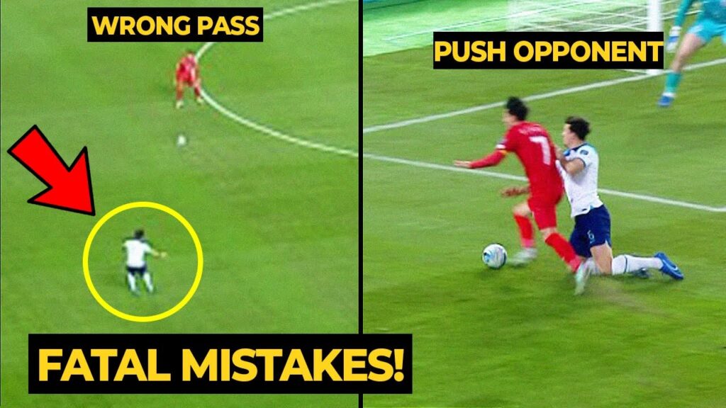Harry Maguire was LUCKY after his mistakes not leading to PENALTY as England vs North Macedonia