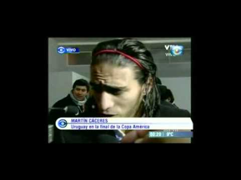 Martín Cáceres, tras el triunfo ante Perú