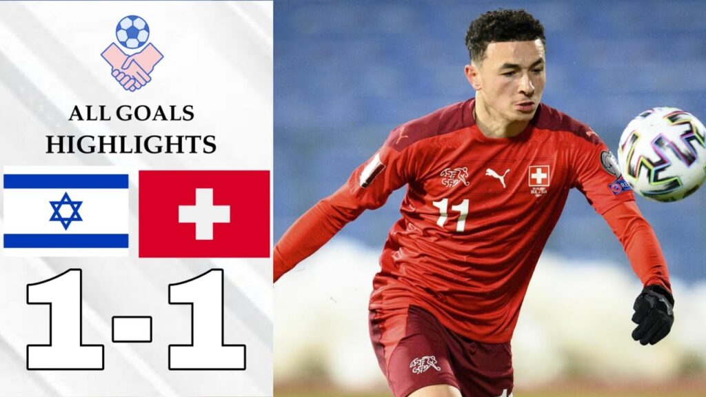 Israel vs Switzerland | 2024 UEFA EURO Qualifiers Ruben Vargas But