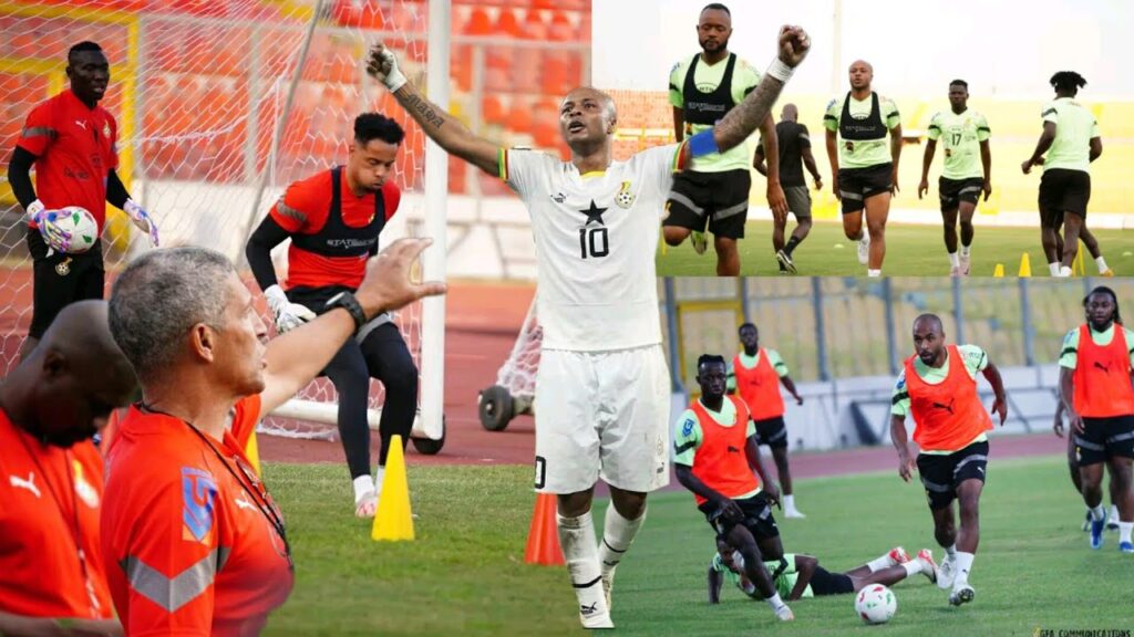 Blackstars lineup,Ati Zigi Out Jojo Walcott Start,Dede,Inaki & Kudus lead ąttack in 4 4 2 formation