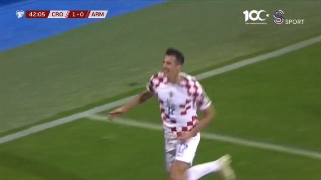 Ante Budimir Gol | Hrvatska - Armenije 1-0 Prošireno istaknuto | Kvalifikacije za UEFA Euro 2024