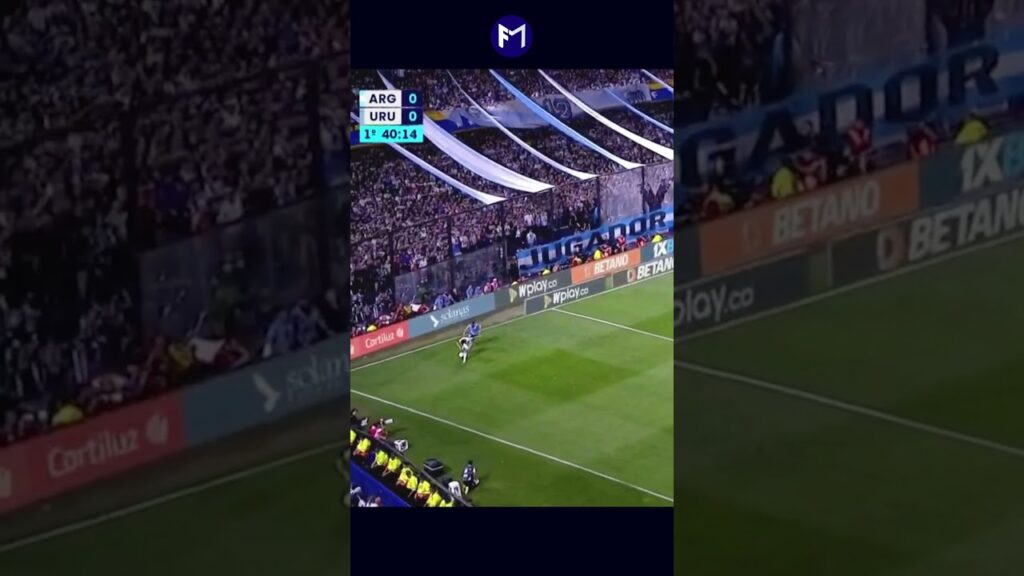 A RAÇA do URUGUAI no GOL do RONALD ARAUJO!