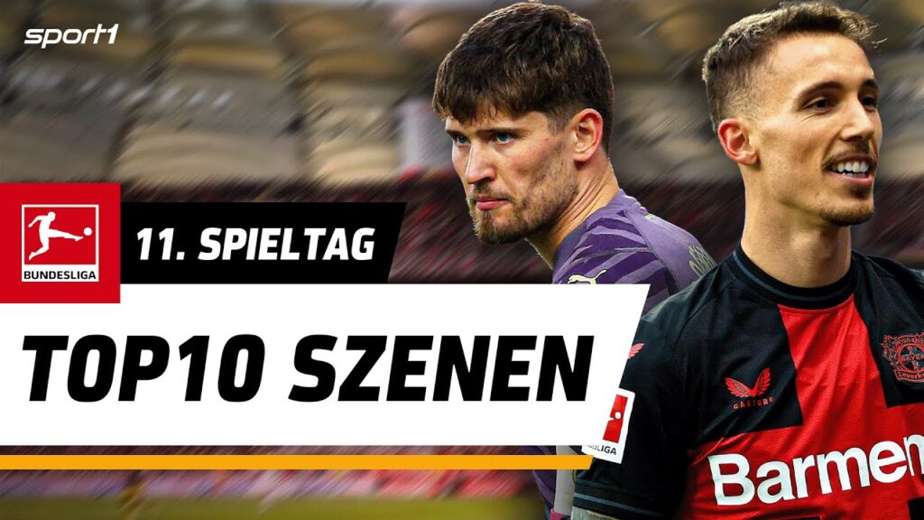 Zauberfuß und Mega-Comeback: Top 10 Szenen des 11. Spieltags I Bundesliga