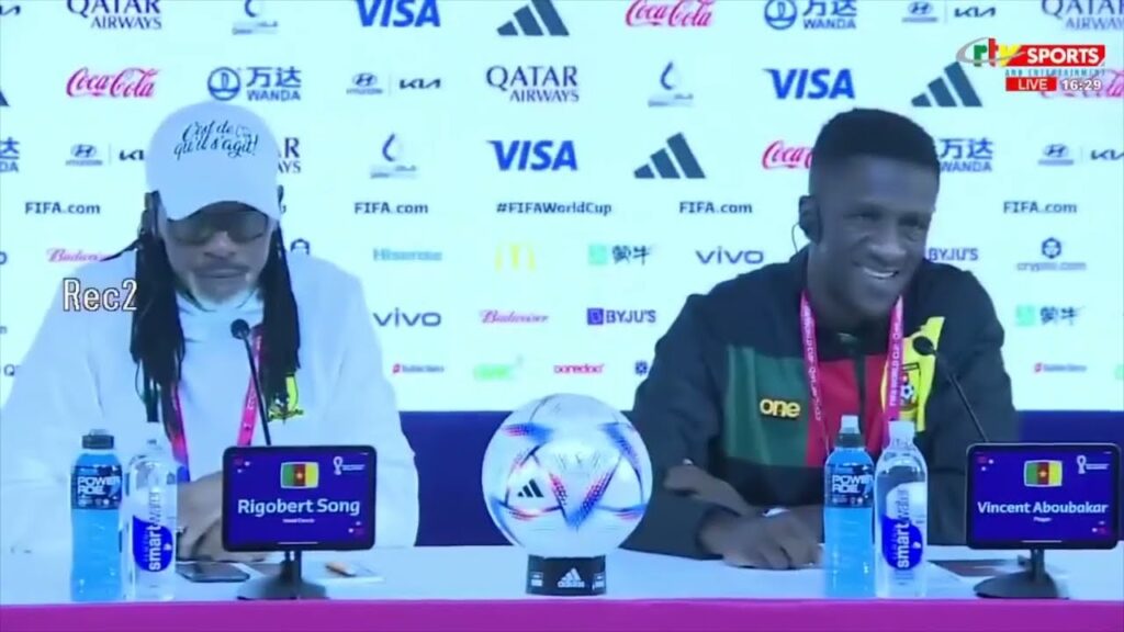 Conférence d'avant match Cameroun vs Suisse (Rigobert Song et Oum Ngwet)