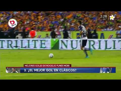 Te presentamos los 5 mejores  goles de Rogelio Funes Mori con Rayados   Facebook HD