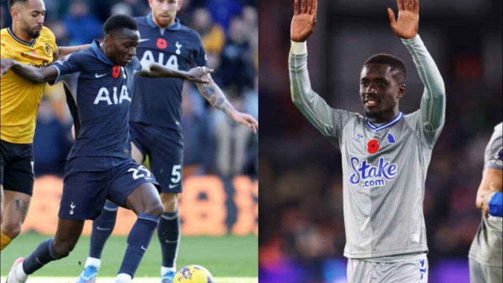 Gana Gueye offre la victoire a Everton 🇸🇳 Pape Matar Sarr et Tottenham battu par les Woles