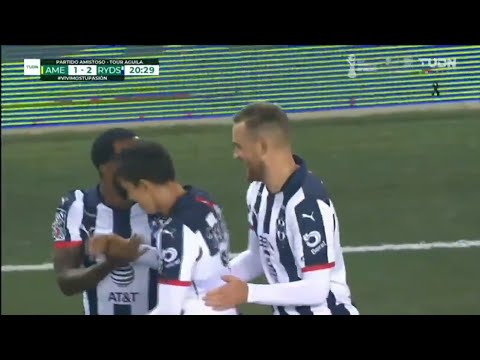 Gol De Monterrey| Vincent Janssen| América 1-2 Monterrey| Amistoso