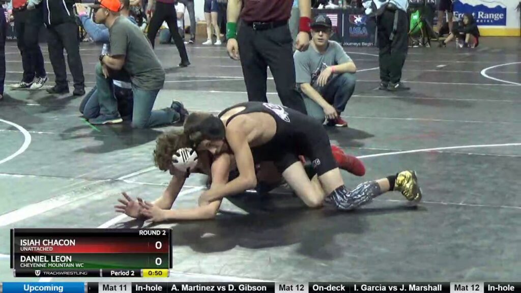 TB Middle School 103-107 Daniel Leon Cheyenne Mountain WC Vs Isiah Chacon Unattached