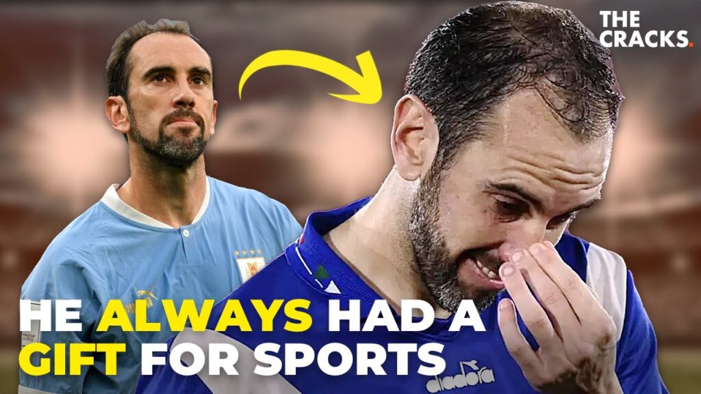 Diego Godín bid farewell to football with tears