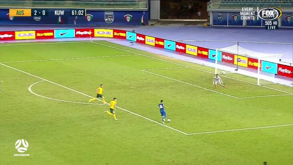 Mat Ryan halts Kuwait attack with superb Socceroos save | Australia v Kuwait