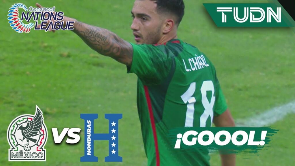 ¡GOLAZO QUE HACE SOÑAR! Chávez, tremendo gol | México 1-0 Honduras | Concacaf Nations League | TUDN