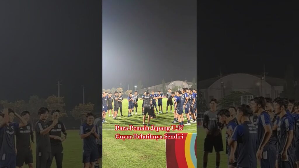 Serunya Jepang U-17 Rayakan Ulang Tahun Pelatihnya. Kepala Yoshiro Moriyasu Disiram Air ‼️