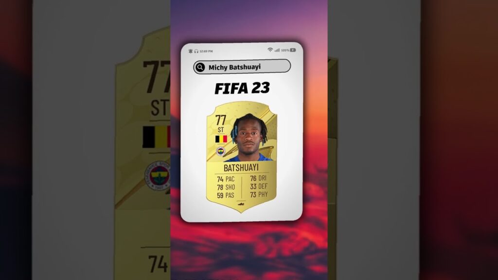 MICHY BATSHUAYI FIFA 18 ⏩ EAFC 24   #EAFC24 #FUT #FOOTBALL