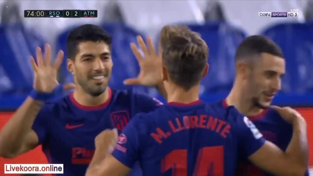 Marcos Llorente GOAL vs REAL SOCIEDAD - Real Sociedad 0-2 Athletico Madrid | Laliga 22/12/2020