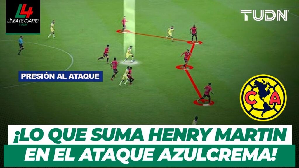 🚨 ANÁLISIS J16: ¡Así juega Henry Martin! 🦅 La PIEZA CLAVE en América | TUDN