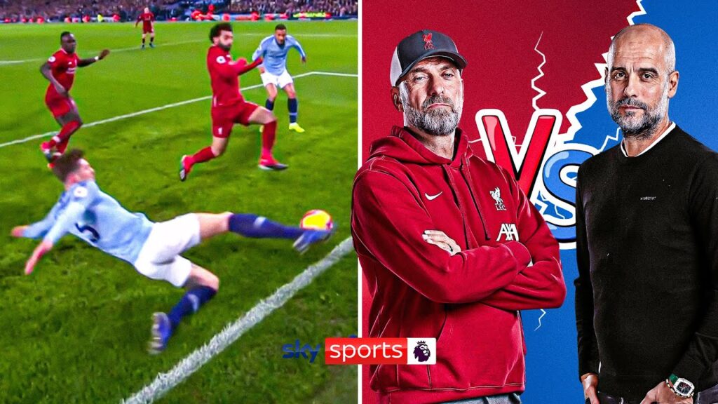 Klopp vs Pep! ⚔️🔥  FIERCE Liverpool vs Man City rivalry at its best