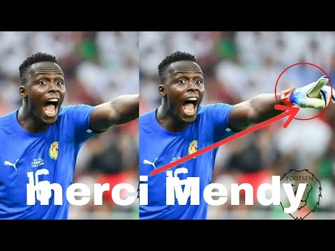les derniers moments de match Sénégal Togo avec Édouard Mendy et tous voilà