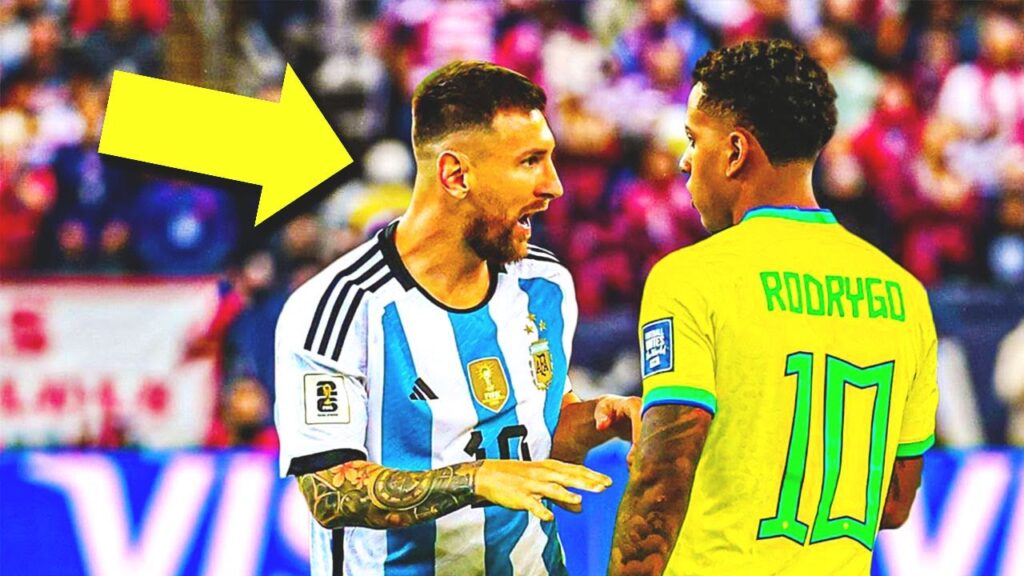 This is What LIONEL MESSI actually SAID to RODRYGO! What happened during Brazil - Argentina clash!