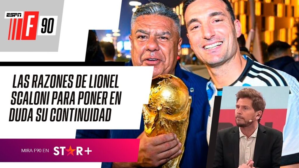 LAS RAZONES de Lionel Scaloni para PONER EN DUDA su CONTINUIDAD en ARGENTINA