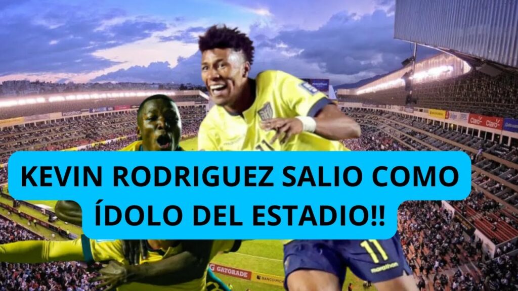 ASÍ fue OVACIONADO KEVIN RODRIGUEZ tras EL GOLAZO ante BOLIVIA AYER ASÍ fue OVACIONADO KEVIN RODRIGUEZ tras EL GOLAZO ante BOLIVIA AYER