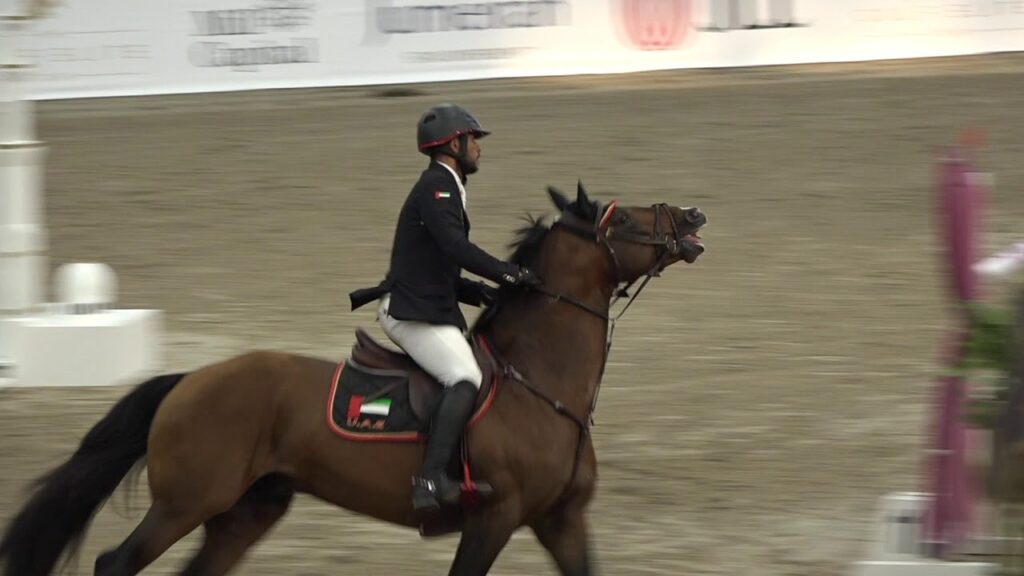 Mohammed Al Owais with Tsunami.