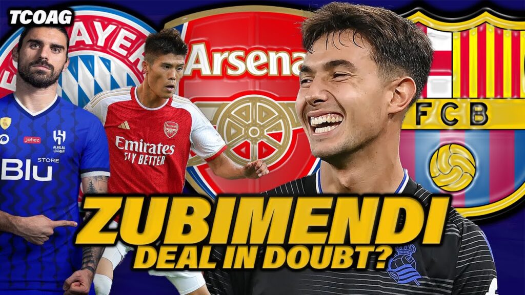 ARSENAL FACE STRONG COMPETITION FOR ZUBIMENDI! Ruben Neves latest & European giants target Tomiyasu.