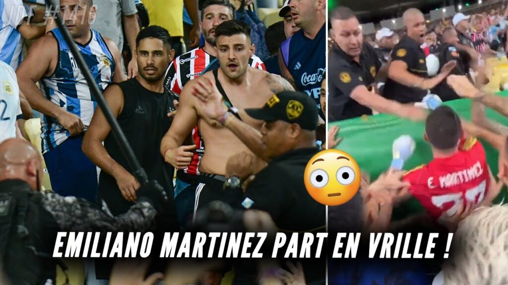 BRÉSIL-ARGENTINE : EMILIANO MARTINEZ part en vrille ! | L'énorme erreur d'arbitrage contre les BLEUS