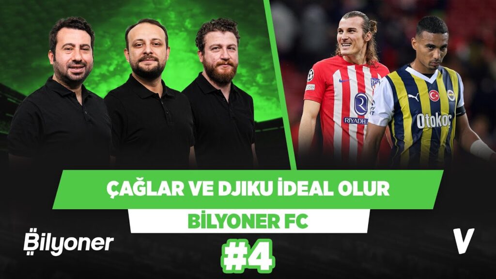 Çağlar Söyüncü ve Alexander Djiku ideal bir ikili olur | Uğur, Mustafa, Onur | Bilyoner FC #4 Çağlar Söyüncü ve Alexander Djiku ideal bir ikili olur | Uğur, Mustafa, Onur | Bilyoner FC #4