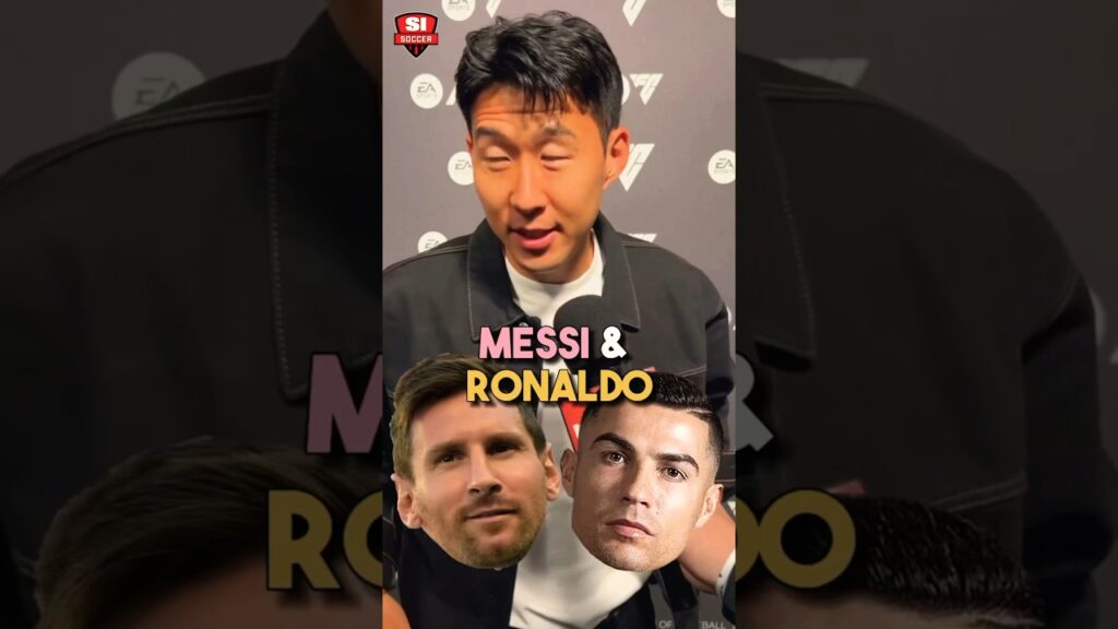 Son Heung-min’s four GOAT athletes in sports history 👀🐐 #shorts